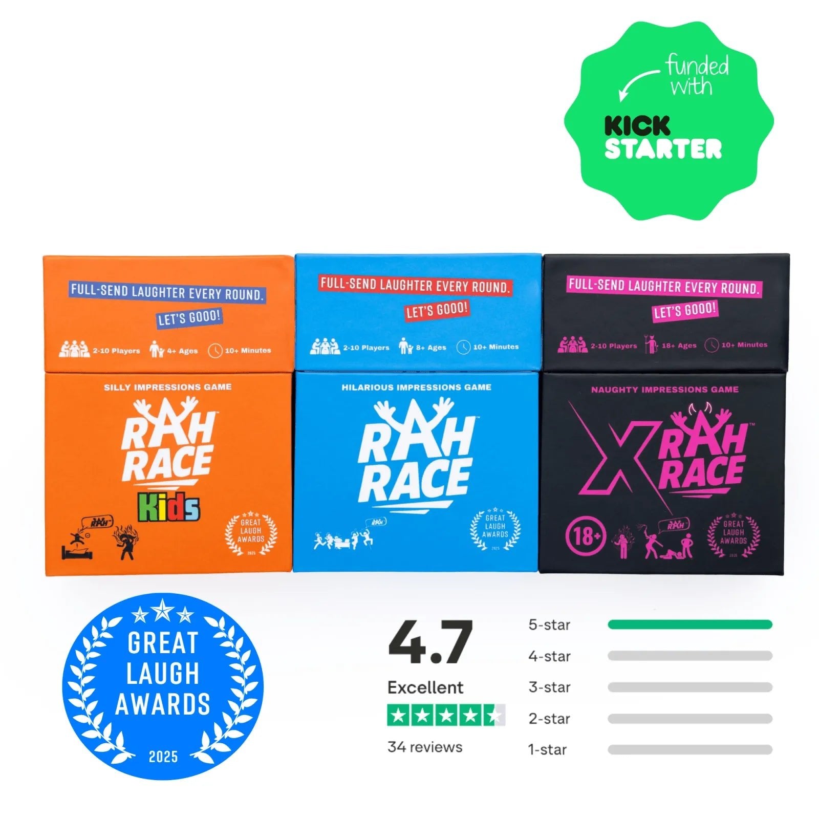All 3 Games - RAH RACE