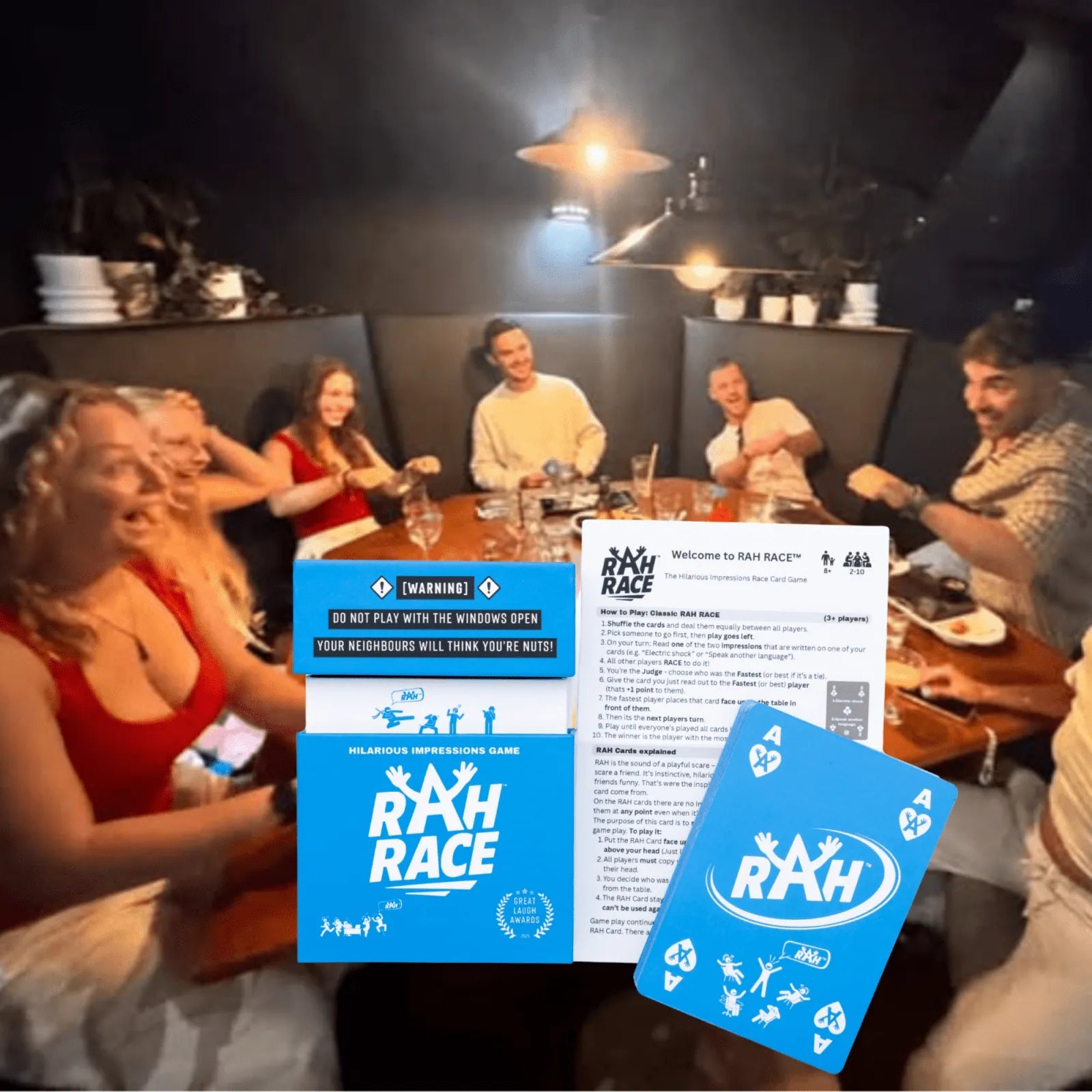 HILARIOUS IMPRESSIONS GAME - RAH RACE