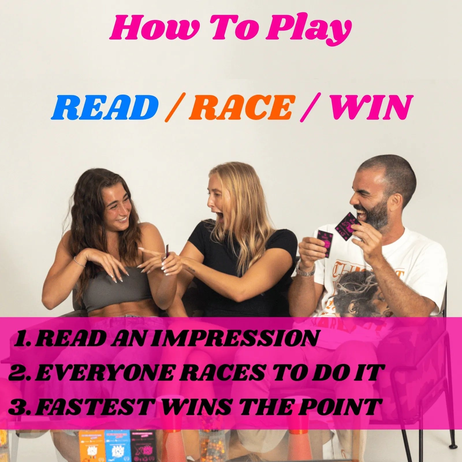 NAUGHTY IMPRESSIONS GAME - RAH RACE