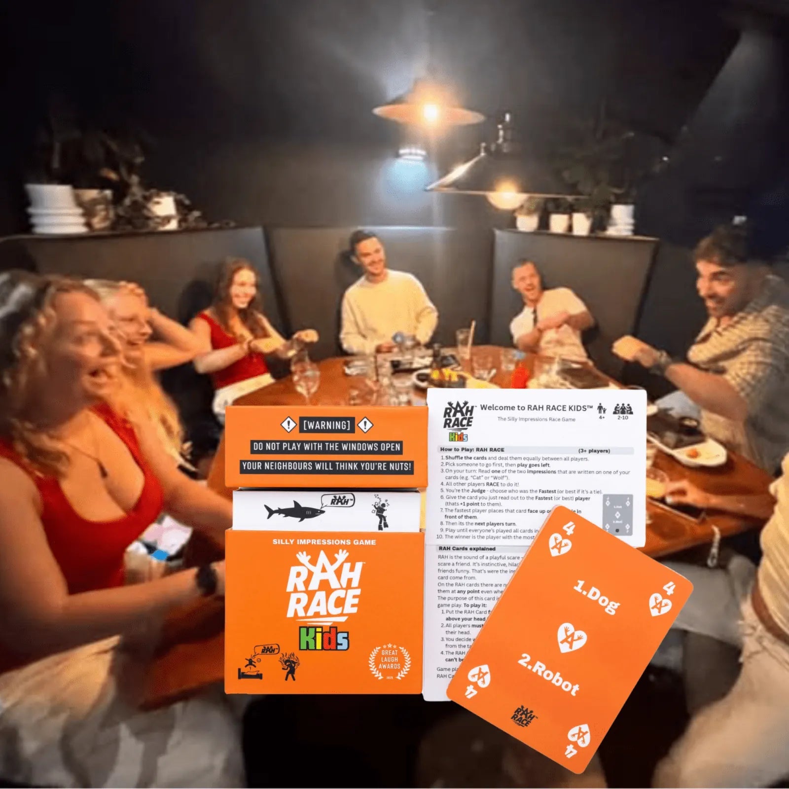 SILLY IMPRESSIONS GAME - RAH RACE